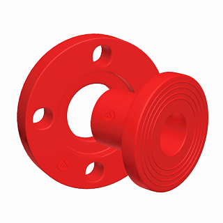 Фланец SLT BLOCKFIRE PP-R+Бурт под фланец SLT BLOCKFIRE PP-R 63 (SLTFPBF163GR)