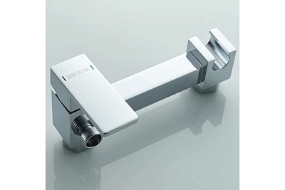 Смеситель с гиг. душ настенный хром SHEVANIK S137