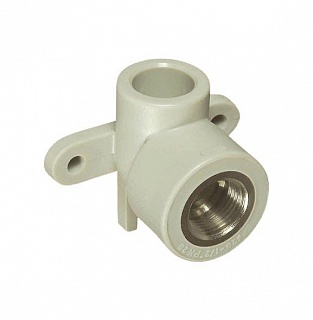 Колено наст. с мет. вн/р  25х3/4"  FV-Plast (30/10)
