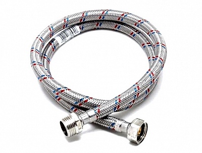 Подводка вода 0,5 г/ш,  ст/г AQualine  (100/10)