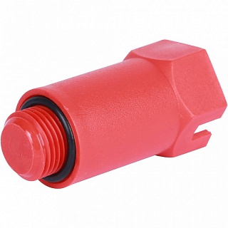Пробка длинная 1/2, красная SFA-0035-200012 STOUT