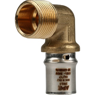 Угольник-переходник с нар. резьбой 3/4"х20 (SFP-0011-003420) Stout