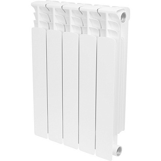 Радиатор биметаллический нижнее правое под.SRB-0320-050005 STOUT Space 500 5 секции ВЫГОДА