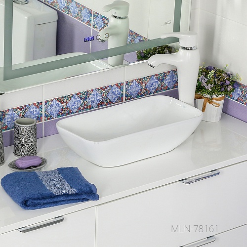 Умывальник фигурный 78161 MELANA