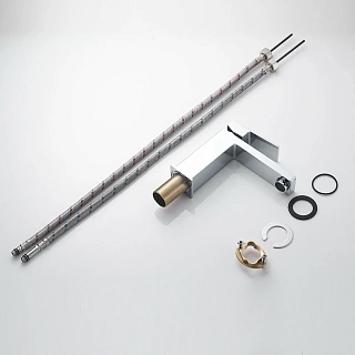 Смеситель д/раковины SHEVANIK хром S9601