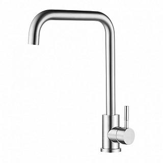 Смес. д/кухни  MELANA TONDO нерж.  (F610104)