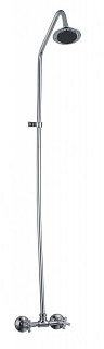 Смеситель д/душа со стац. стойкой  Solone (JIK16-A102-А) (7)