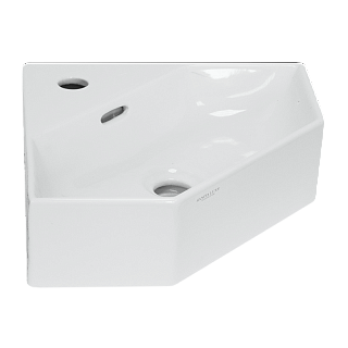 Умывальник накладной "Line" угловой  бел. (Самара) 