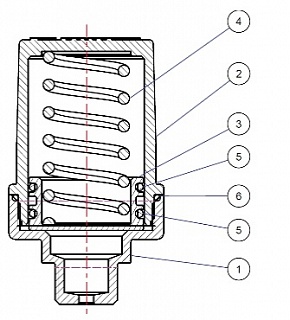 Компенсатор гидроудара, нар.р., 1/2" покрытие - хром (SVS-1014-000015) STOUT