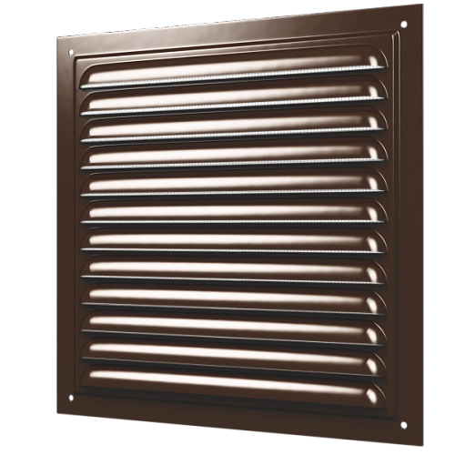 Решетка 2525МЭ AL BROWN 250х250 (100)
