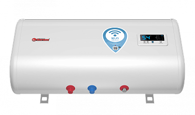 Водонагреватель THERMEX IF 50 H (pro) Wi-Fi белый плоский нерж.(горизонт) (1.3+0.7Квт) ВЫГОДА!!!