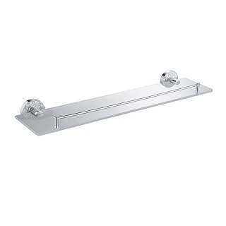 Полка стеклянная с белой мозаикой GFmark (3209)