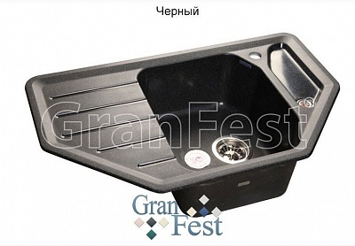 Кухонная мойка Granfest Corner GF-C800E
