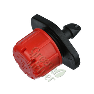 Капельница регулируемая1/4" 0-70 л/ч 1 bar Green Helper AOD0170