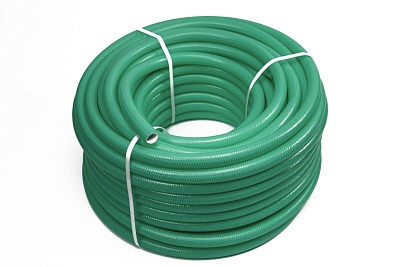 Шланг поливочный пятислойн. "ПОТОК200" 3/4" 5-ти слойный, арм,зеленый (бухта 25м) 19-25 СКИДКА 20% ВСЕМ