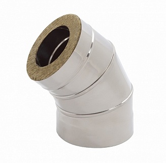 Угол-сэндвич — К — 150 / 220 — 45 — нерж 1 мм (AISI 304) / оц