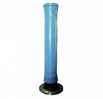 Переход на фланец ПП 110х3.4 мм L 600 SN4 СИНИКОН Rain Flow (1)