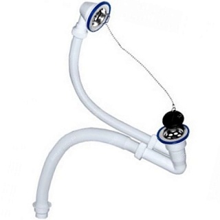 Обвязка для ванны  Элит 11/2  пласт. чаша с гофрой 40/50 VIR 30980651