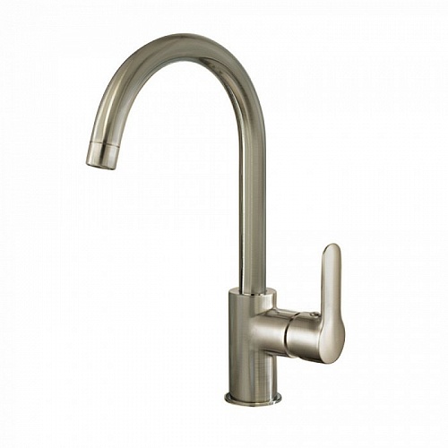 Смеситель для кухни, сатин, Cuba, IDDIS, CU1BNJ0i05