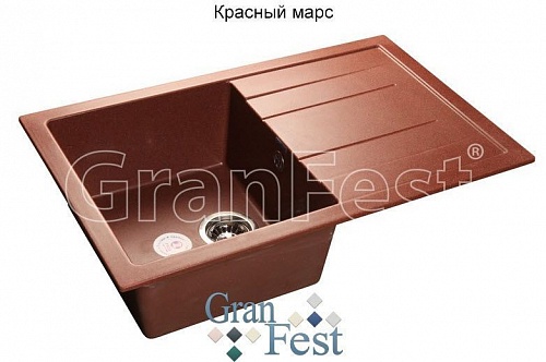 Кухонная мойка Granfest  Quadro GF-Q780L