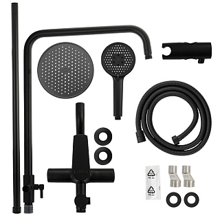 MAGNUS Душ.система черн. код 8775