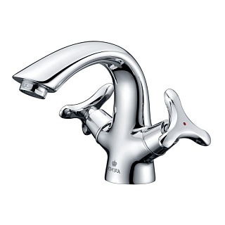 Смес д/раковины Kaiser Trio 3-х листник (57011)