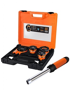 Набор д/нарезания резьбы  1/2"-1 1/4"  ЦИ. (0539) 