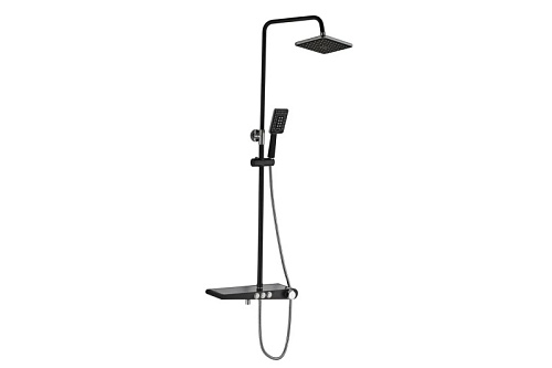 Душ.система Haiba HB2418 черный/хром снято с производства!!