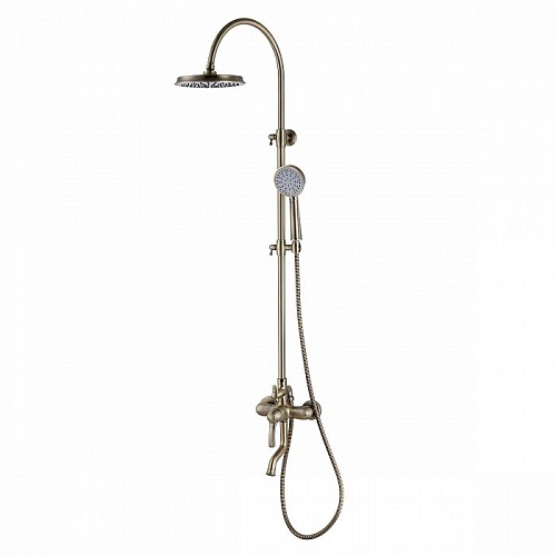 Смеситель для ванны с верхним душем, Oldie, IDDIS, OLDBR3Fi06