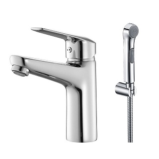 Смес. д/умывальника с гигиеническим душем Torr  TORSB00i08 (1003)