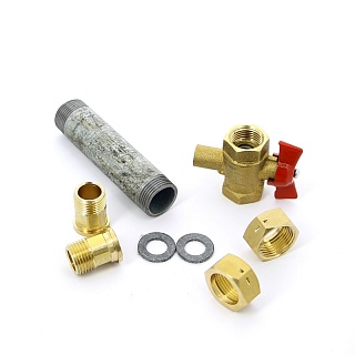 Монтажный комплект СТЭ20-0,5 Ду 20  для теплосчётчика Берилл (Итэлма)