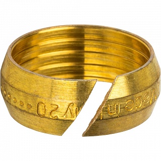 Фитинг резьбозажимной 20х2,8 - 3/4" евроконус (10/100) (SFC-0020-002028) STOUT