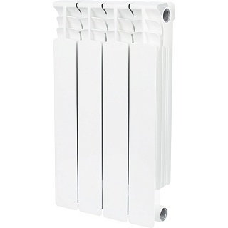 Радиатор бимет. Space 4 сек. 500 (186 Вт) STOUT (SRB-0310-050004)  ВЫГОДА