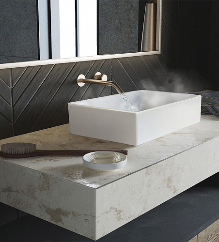 Умывальник накладной "Novel Slim-40" бел. (Самара) АКЦИЯ!!