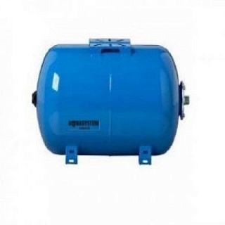 Гидроаккумулятор  VAO 035 (Н390мм х L460мм, d1") Aquasystem гориз. (1301115)распродажа остатка