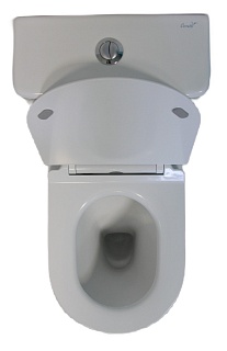 Унитаз-компакт Cerutti SPA "BERNINA" безободковый сид.дюропл. м/лифт CT7193  АКЦИЯ!!