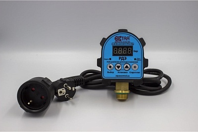 Реле давления воды электронное РДЭ-10-2,2 (Extra Акваконтроль) (2,2кВт, G1/2, 5%)