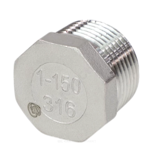 Заглушка нерж Ду25 (1") НР Benarmo 129-2047