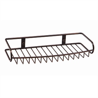 Полка металлическая WasserKRAFT Isar K-1811 темная бронза