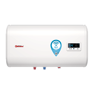 Водонагреватель THERMEX IF 50 H (pro) Wi-Fi белый плоский нерж.(горизонт) (1.3+0.7Квт) ВЫГОДА!!!