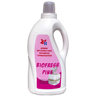 Жидкость BIOFRESH PINK 2 л (аромотизатор) для верх. бака биотуалета 