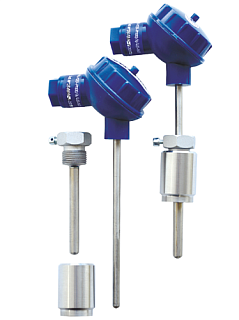 Комплект термодатчиков ТСП-К-101 L= 80 Pt100 (2шт. с гильзами и бобышками)