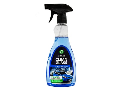 Очиститель стекол АВТОМОБИЛЬНЫЙ "Clean Glass" Прозрачный (фл. 600мл) GRASS 110393 ВЫГОДА