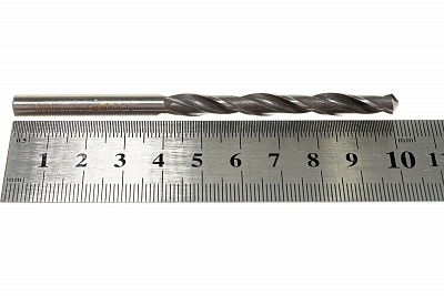 Сверло по металлу, сталь Р6М5, класс В, d=6.5*101 мм ЗУБР ПРОФ-В 29621-6.5 ВЫГОДА