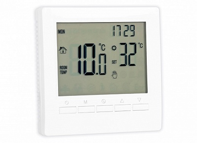 Термостат комнатный TEPLOCOMTSFR-Prog-220/3A 2-х канальный прогр.реле 250В,3 Арт.936 