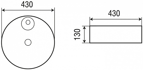 Умывальник WW SK ELBACH 3209