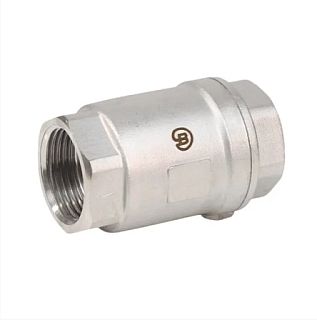 Обратный клапан нерж.SS304 Ду15 Ру40 Benarmo SF8 (019-3323)