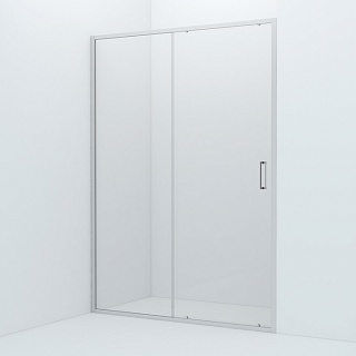 Душевая дверь, глянцевый ал. проф., 140х195, Zodiac, IDDIS, ZOD6CS4i69