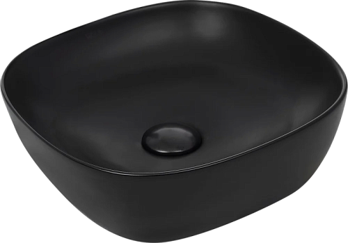 Умывальник WW ELBACH 2184 MB 370х370х115 матовый черный