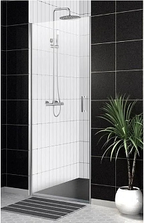 Дверь для душа BelBagno UNO-B-1-85-C-Cr стекло прозрачное